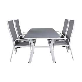 Venture Home Virya Matgrupp 160cm 4 Copacabana Reclinerstolar Sort/bru GR21505