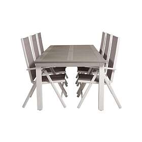Venture Home Albany Förlängningsbar Matgrupp 224cm 6 Break Matstolar Gr GR18431