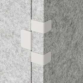 IKEA SIDORNA Kopplingsbeslag för hörn, 3 delar