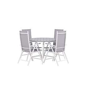 Venture Home Break Matgrupp Rund 120 cm 4 Positionsstol GR22691