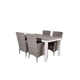 Venture Home Albany Förlängningsbar Matgrupp 160-240cm 4 Malin Chairs N GR18701