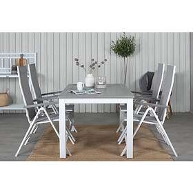 Venture Home Albany Förlängningsbar Matgrupp 152-210cm 4 Chairs Brown/Vi GR21673