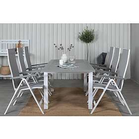 Venture Home Albany Förlängningsbar Matgrupp 152-210cm 6 Chairs Brown/Vi GR21674