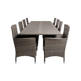 Venture Home Albany Förlängningsbar Matgrupp 224-324cm 8 Malin Chairs N GR18437