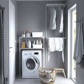 IKEA ENHET Stomme m hyllor f tvättmaskin 80x30x129 cm