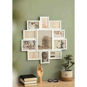 BGA Fotobutikk Unique Life Collageram Vit - 11 Bilder