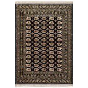 KM Carpets Teheran Boccara Matta Svart 200x300