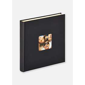 BGA Fotobutikk Självhäftande Svart - 33x34 cm (50 Vita sidor / 25 blad)