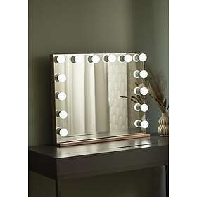 BGA Fotobutikk KAILA Sminkspegel Edge 14 E27 Roséguld 80x65 cm