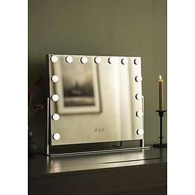BGA Fotobutikk KAILA Sminkspegel Corner LED Silver 60x52 cm