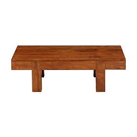 Manor House Soffbord massivt akaciaträ med sheshamfinish 100x50x30cm