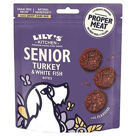 Lilys Kitchen Lily's Senior Turkey & White Fish Bitar 70g Kort datum 230724