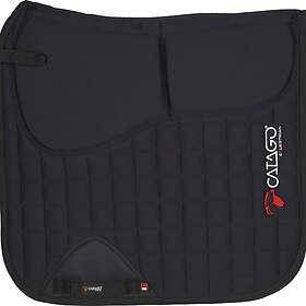 Couverture De Selle De Dressage Catago FIR-Tech Therapy – Noir, 100% Polyester, Neuve, Pour Cheval, Thérapie Et Confort