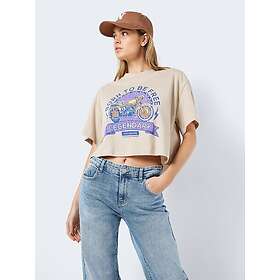 Noisy May Beskuret Tryck Topp (Dam)