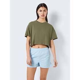 Noisy May Kortärmad Halvbeskuren Topp (Dam)