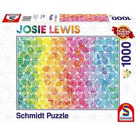 Schmidt Josie Lewis Färgglada Trianglar 1000 Bitar