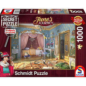 Schmidt Secret Puzzle June's Journey, June's Bedroom 1000 brikker