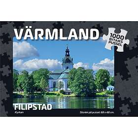 Svenskapussel Värmland Filipstad, Kirken 1000 Brikker