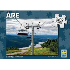 Svenskapussel Åre Skidlift på Sommaren 1000 Bitar