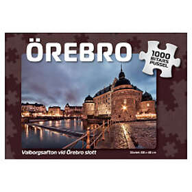 Svenskapussel Valborgsmässoafton vid Örebro slott 1000 Bitar