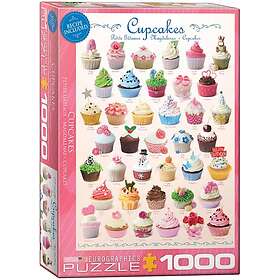 Eurographics Cupcakes 1000 Bitar