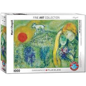 Eurographics Chagall De elskende av Vence 1000 Brikker