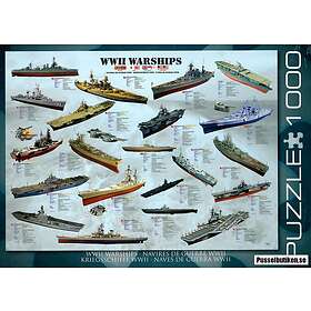 Eurographics WWII Warships 1000 bitar
