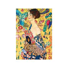 Bluebird Puzzle Klimt Lady With Fan, 1918 1000 bitar