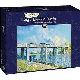 Bluebird Puzzle Claude Monet Railway Bridge at Argenteuil, 1873 1000 bitar