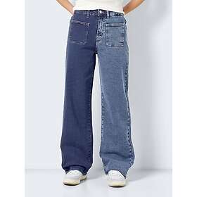 Noisy May Tvåfärgad Höga Leggings (Dam)