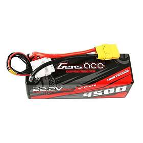 Gens Ace 6s 4500mAh 60C Hard Case XT90