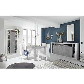 LC Spa Urbino Förlängningsbart Spisebord 137 cm Grå 341335AL