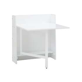 Firle Hopfällbart Bord 84 cm Vit 6407431