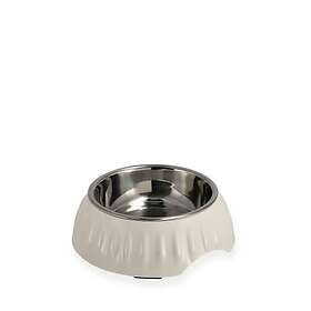 Dogman Matskål Retro Vit L