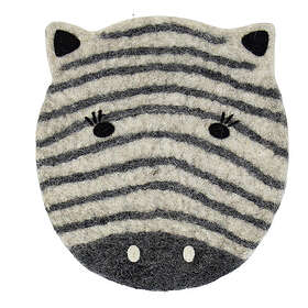 Felt Zebra sittdyna Ø28 cm