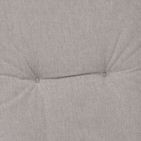 Fiji sittdyna askgrå dralon 40×42 cm