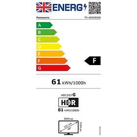 Panasonic TX-48MZ800 48'' 4K Ultra HD OLED (3840x2160) Smart TV