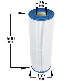 1-pack Spafilter som passar bl.a. Hayward CX-500 Pleatco PA50 Hydropool Aegean