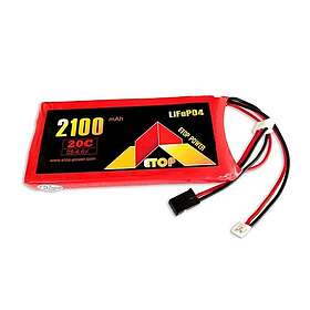 ETOP 6.6V 2100mAh 20C LiFePo4 Flat