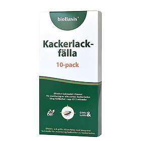 Kackerlackfälla 10-pack Biobasis