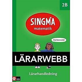Natur & Kultur Digital Singma matematik 2B Lärarwebb 12 mån (E-bok)