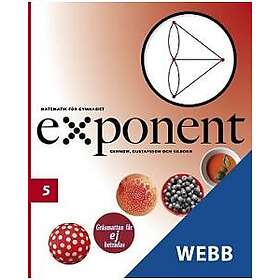 Gleerups Utbildning AB Exponent 5 Elevwebb Individlicens 12 mån (E-bok)