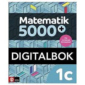 Natur & Kultur Digital Matematik 5000+ Kurs 1c Lärobok DigitalbokUppl2021 (E-bok)