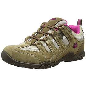 Hi Tec Quadra Classic Ladies Hiking Walking Trainers Shoes Taupe 