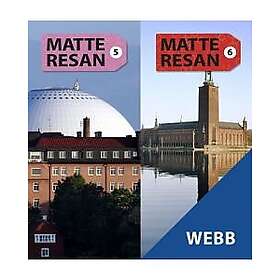 Gleerups Utbildning AB Matteresan 5-6 Elevwebb Individlicens 12 mån (E-bok)