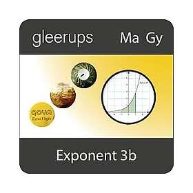 Gleerups Utbildning AB Exponent 3b, digital, elevlic, 12 mån (E-bok)