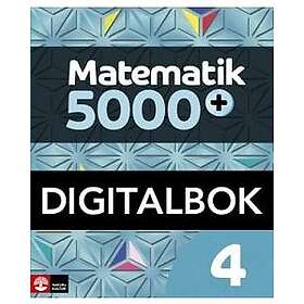 Natur & Kultur Digital Matematik 5000+ Kurs 4 Lärobok Digitalbok Uppl2021 (E-bok)