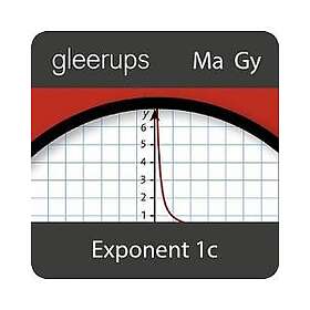 Gleerups Utbildning AB Exponent 1c, digital, elevlic, 12 mån (E-bok)