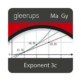 Gleerups Utbildning AB Exponent 3c, digital, elevlic. 6 mån (E-bok)