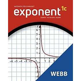 Gleerups Utbildning AB Exponent 1c Elevwebb Individlicens 12 mån (E-bok)